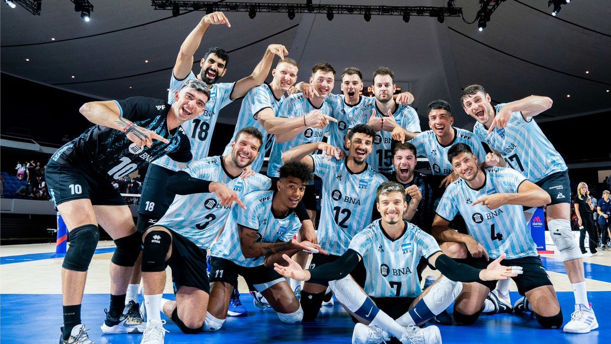 La Selección argentina de vóleibol espera rival en la fase final de la Liga de las Naciones.