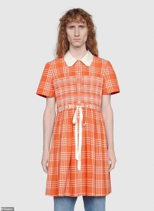 Gucci lanzó un vestido para hombres por 2.600 dólares 