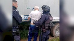 El hombre escapó en su camión luego de asesinar a la madre de su compañera, en La Plata, pero poco después fue detenido por la Policía
