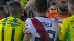 Confusión en el primer gol de River