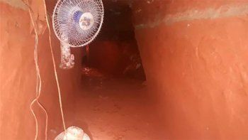 Hallaron un túnel de 60 metros construido para robar un banco