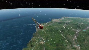 Seguí en VIVO a Papá Noel: Santa Tracker Live