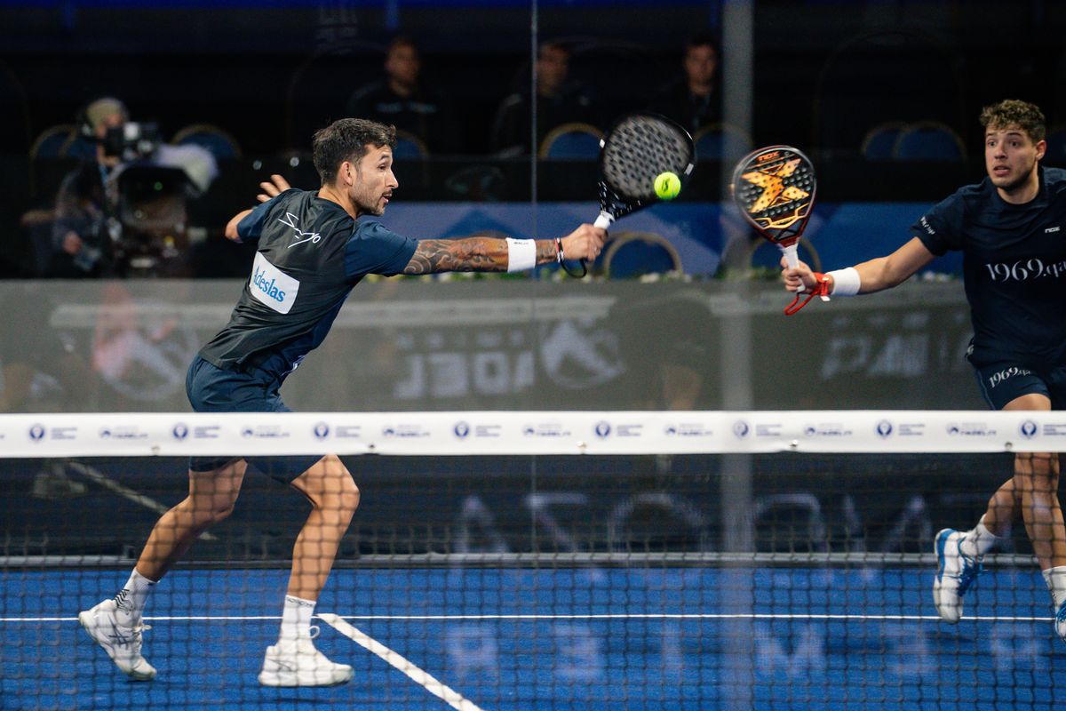 Sanyo Gutiérrez y Agustín Tapia están en cuartos de final del Mendoza Premier Padel 2022