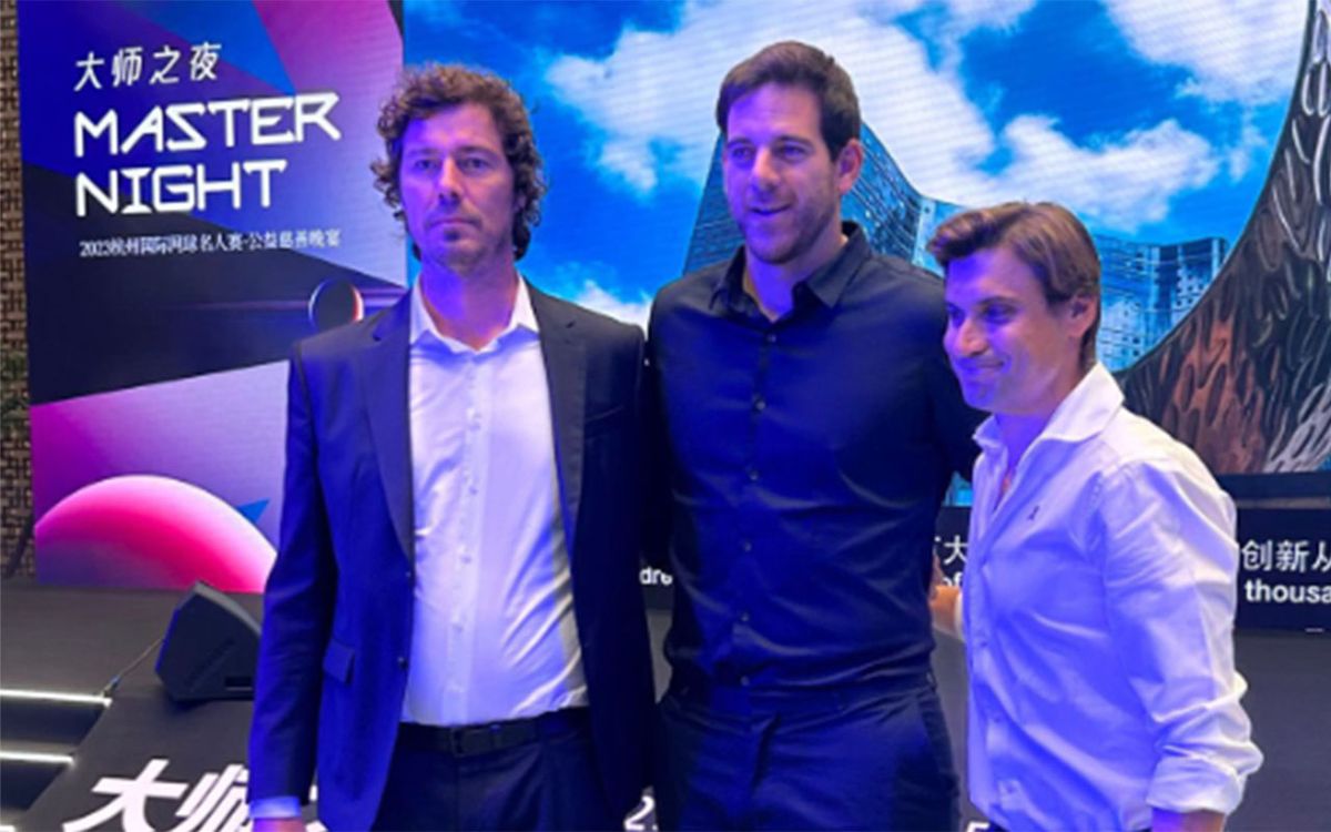 Tres leyendas en China: Safin, Delpo y Ferrer Tres leyendas en China: Safin, Delpo y Ferrer