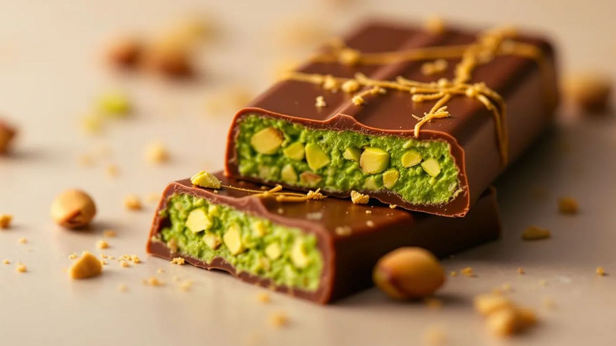 Chocolate Dubai. Foto: gentileza coracaoconfections. Chocolate Dubai. Foto: gentileza coracaoconfections.