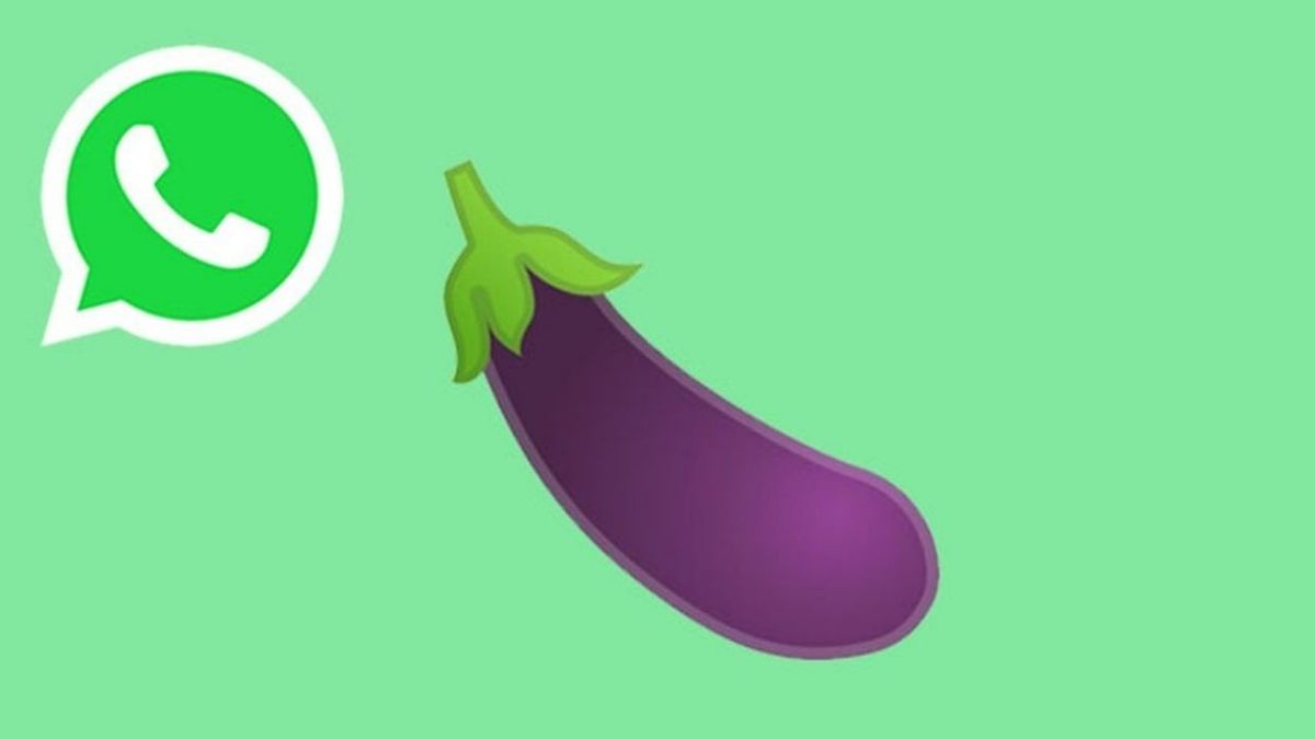 Tecnología. ¿Qué significa la berenjena de WhatsApp?