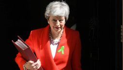 La primera ministra británica Theresa May anunció su renuncia