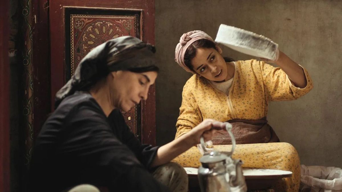 Escena de la película marroquí Escena de la película marroquí