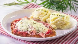 Recetas: Milanesas a la napolitana con puré de papas y un ingrediente secreto. Foto: gentileza: uvnimg.