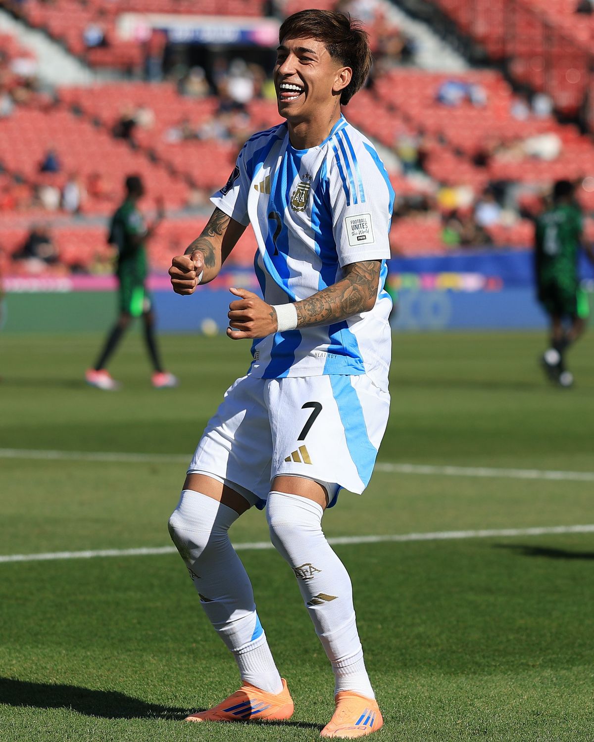 Maher Carrizo hizo dos goles y la Selección argentina está entre las ocho mejores del Mundial Sub 20.