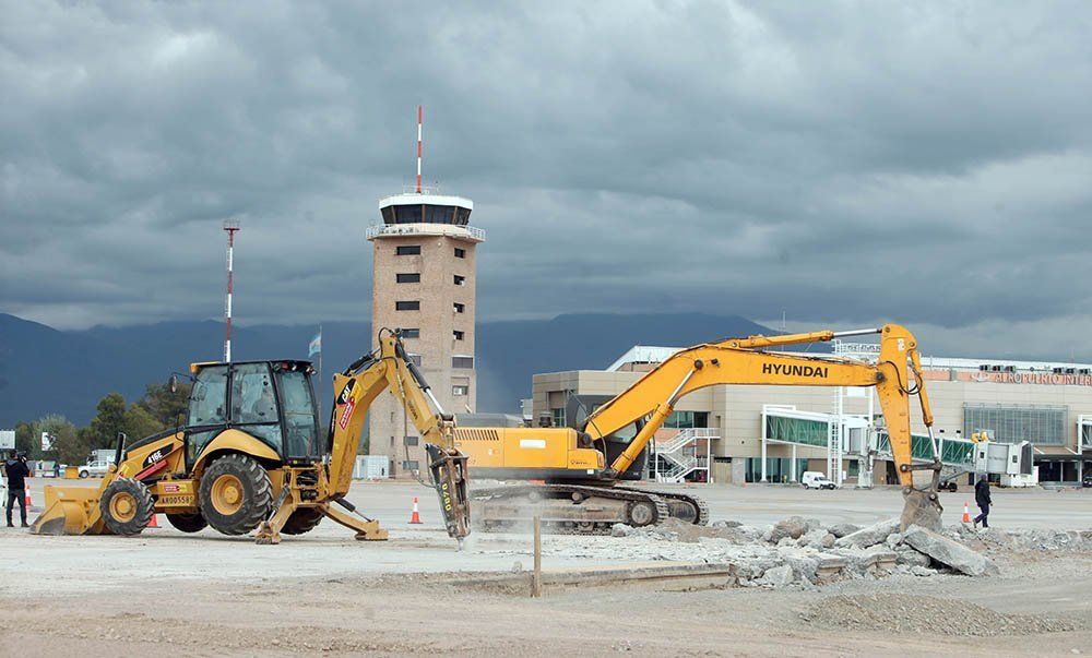 Según el gobierno, el aeropuerto está prácticamente terminado