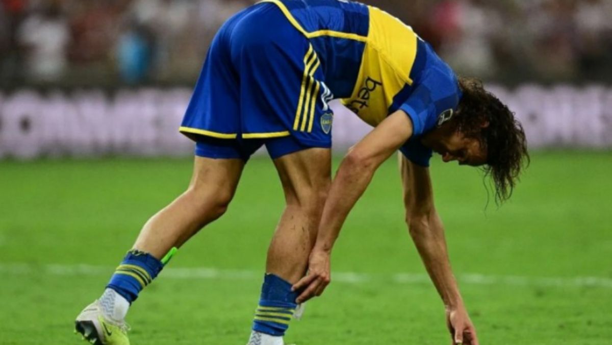 Esinson Cavani se lesionó.