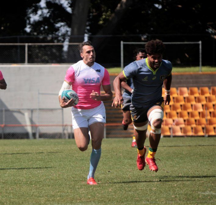 Juan Imhoff volvió a Los Pumas después de 5 años.