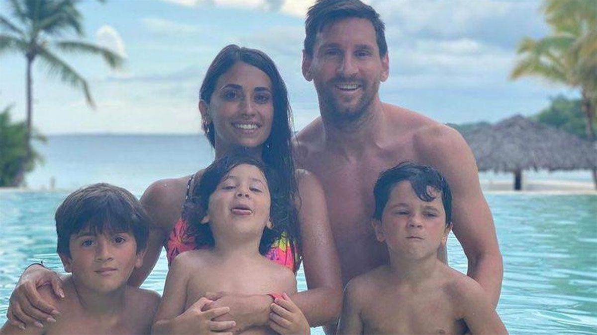 El video de Messi donde su hijo Mateo la rompe