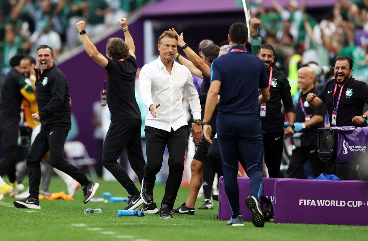 Hervé Renard venció a la Selección argentina en Qatar 2022.