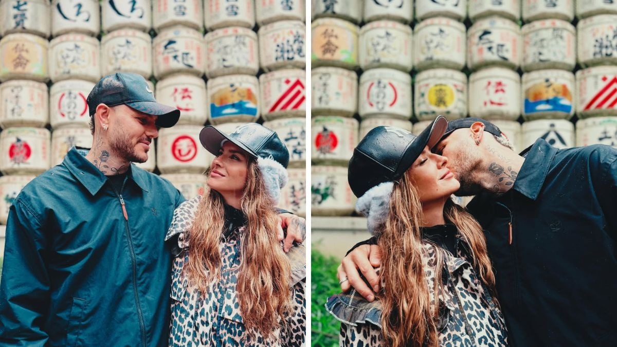 Las fotos privadas de la China Suárez y Mauro Icardi en Japón.