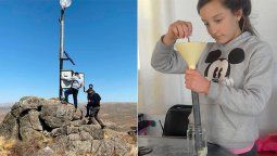 Ejemplo. Una alumna se subía a una loma para tener señal.