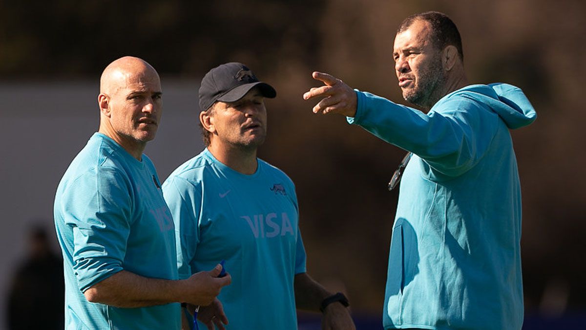 Michael Cheika, Felipe Contepomi y el neocelandés David Kidwell