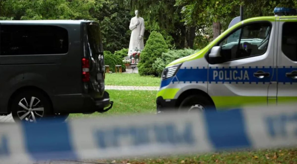 Fuerte operativo policial se montó tras el asesinato del cura. Foto: gentileza
