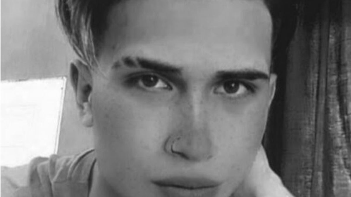 Esta es la imagen de Nahuel Contardo aportada por su familia, que lo busca intensamente desde la madrugada de este domingo junto a las autoridades policiales y judiciales.