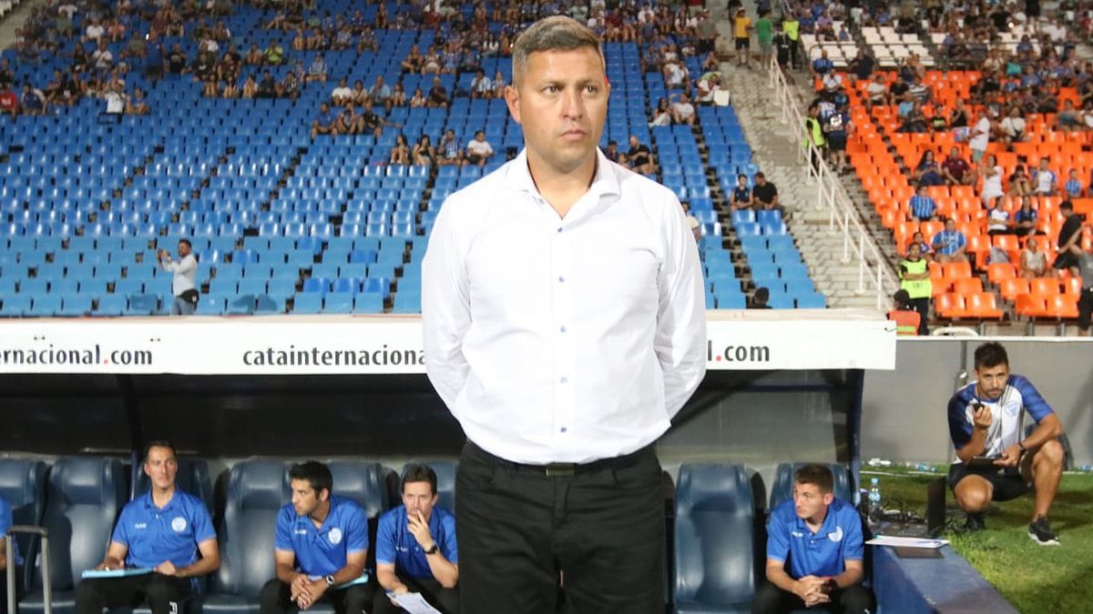El entrenador de Godoy Cruz Diego Flores ha tenido un gran arranque con dos triunfos.