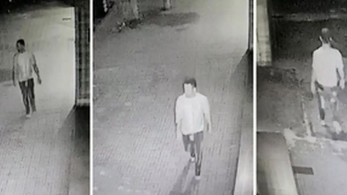 El asesino del profesor de periodismo fue captado por varias cámaras de seguridad de distintas casas del barrio La Loma, de La Plata