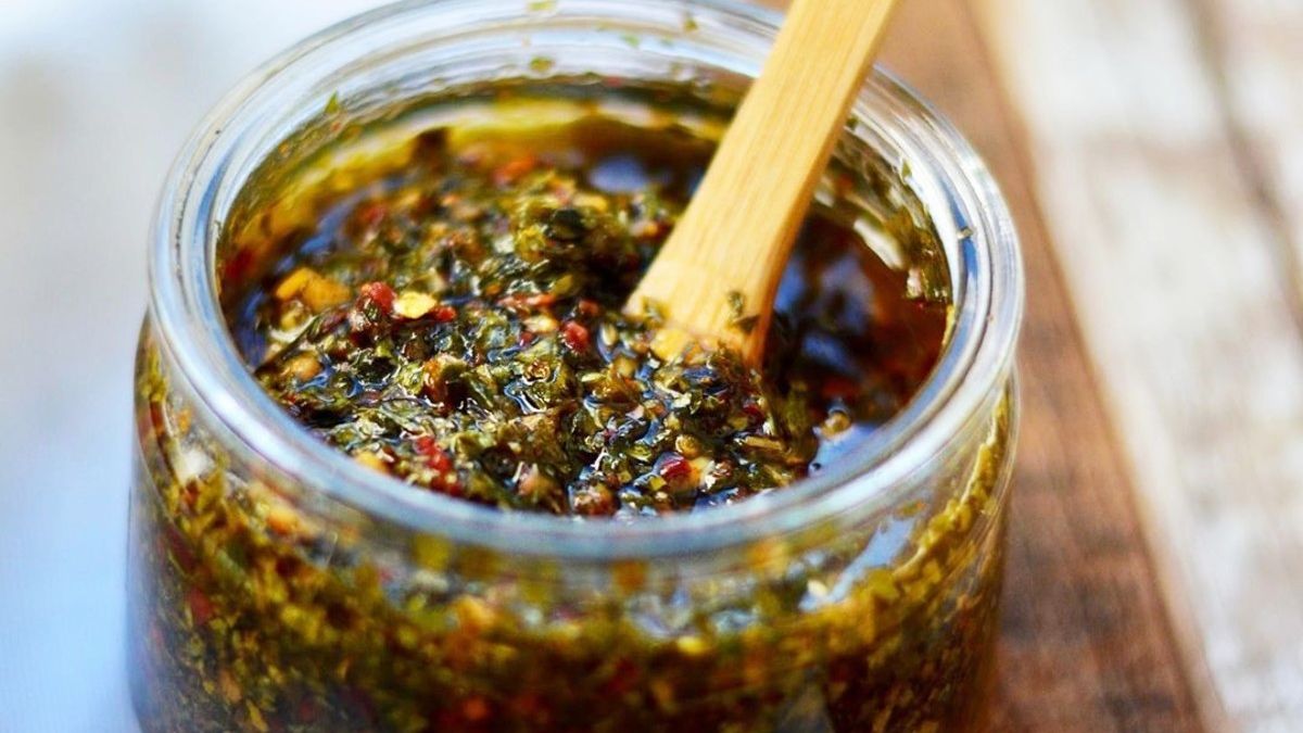 Recetas: Chimichurri casero en 5 minutos. 