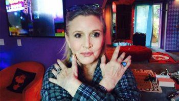 Cocaína, heroína y éxtasis en la autopsia de Carrie Fisher