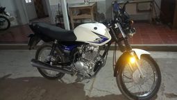 La moto robada fue recuperada.