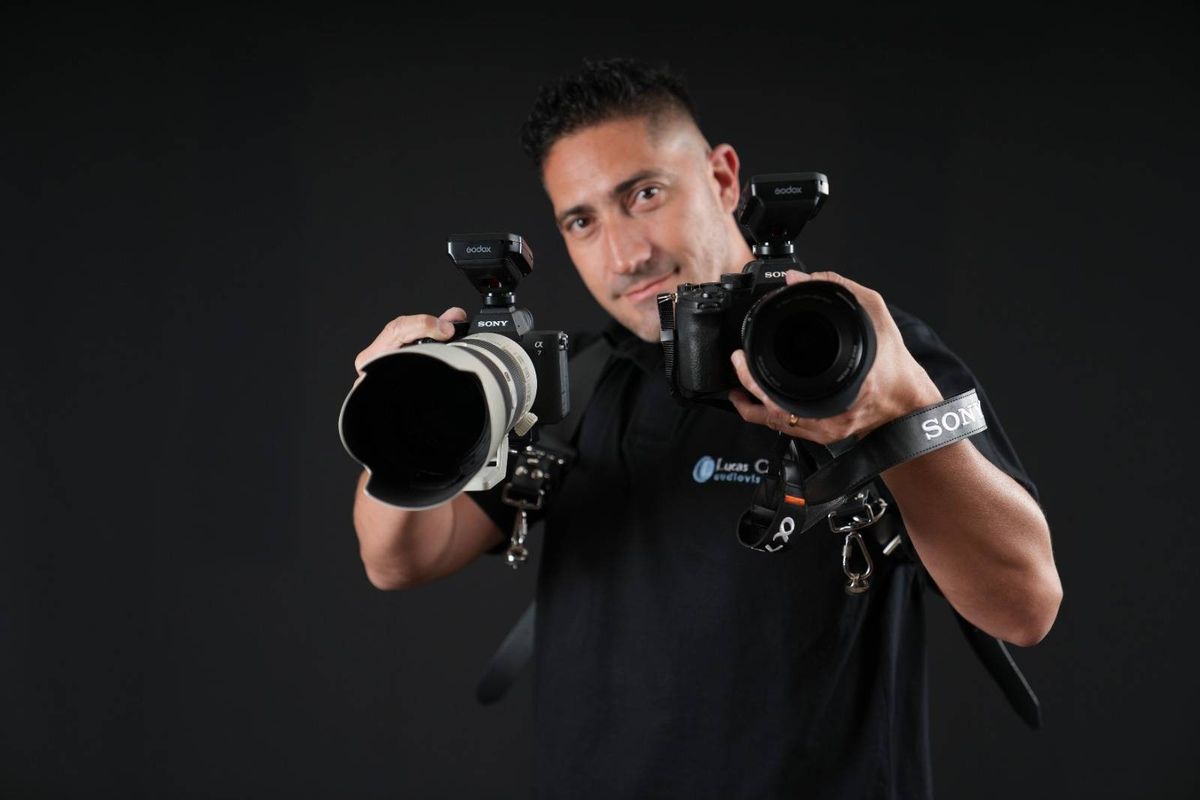 Lucas Castro y una pasión heredada. Fue seleccionado como uno de los expositores Speaker Corner del FDF 2026, considerado uno de los congresos internacionales de video y fotografía más importantes del mundo.