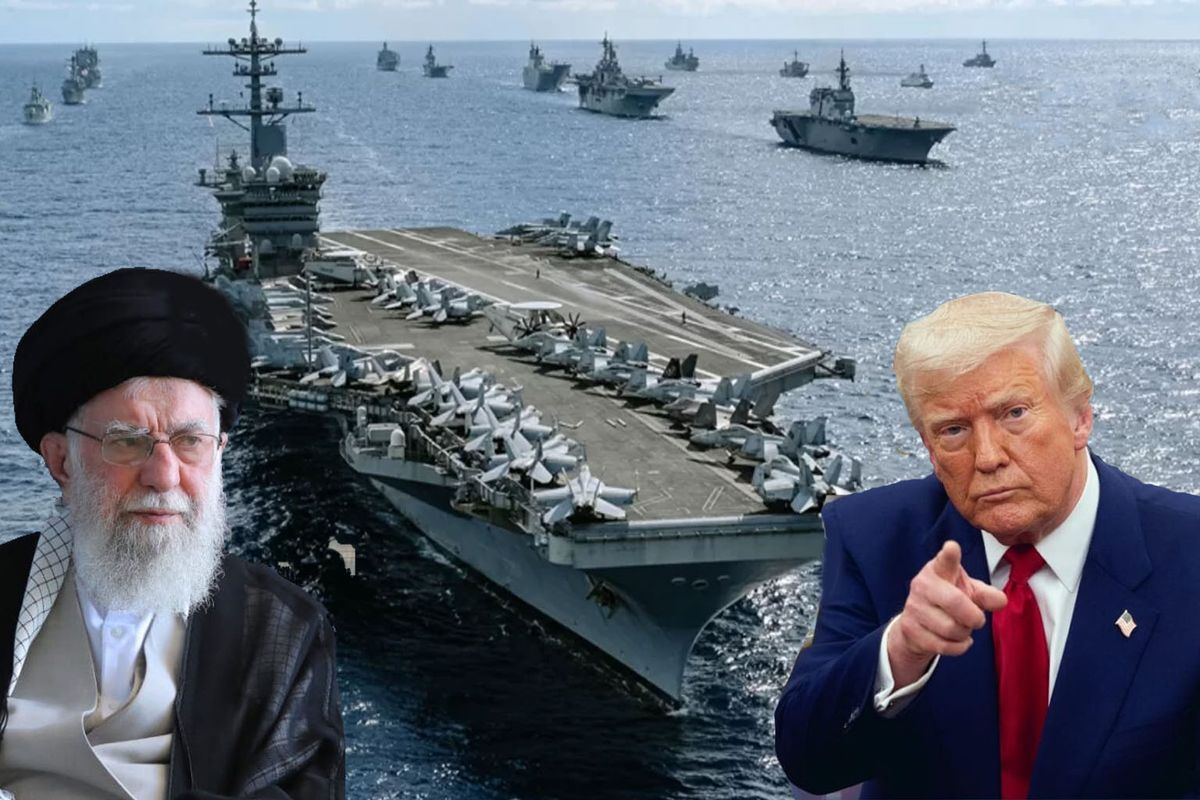 Trump envío una flota
