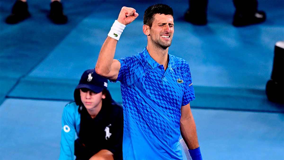 El serbio Novak Djokovic jugará la final del Abierto de Australia.