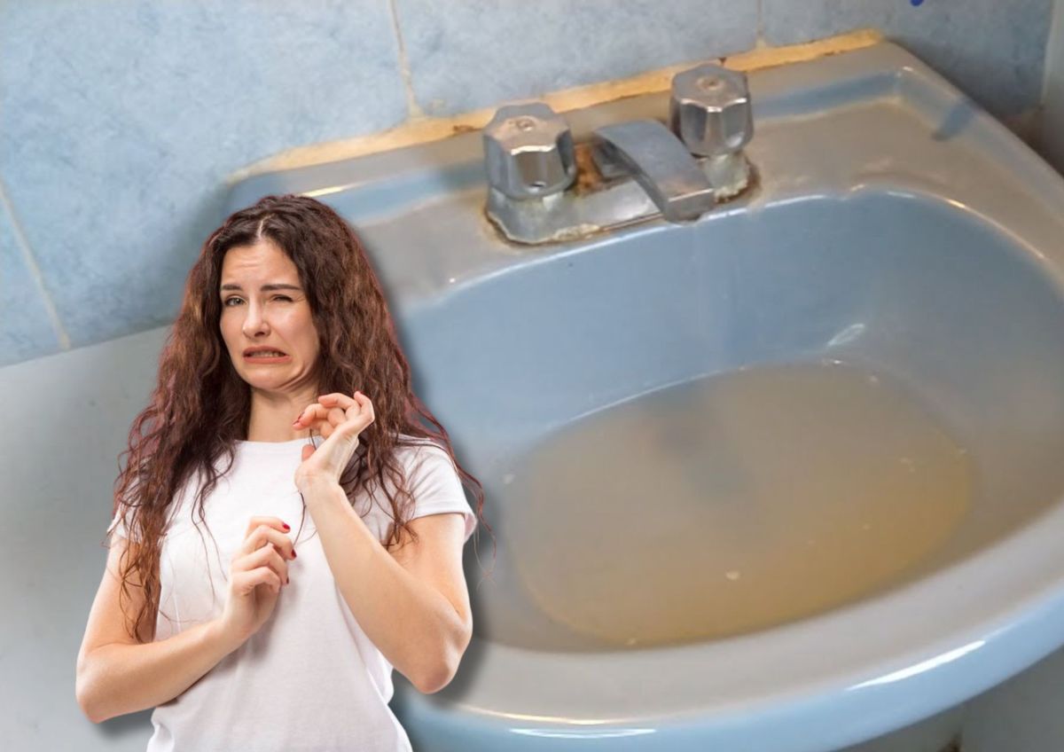 Chau mal olor y agua estancada en el baño