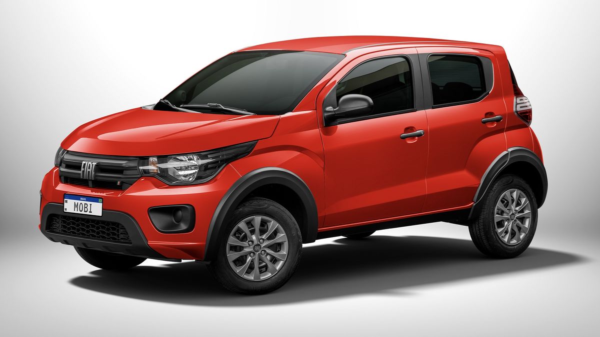 El Fiat Mobi, uno de los autos más baratos de Argentina. El Fiat Mobi, uno de los autos más baratos de Argentina.