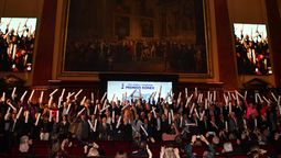 Investigadores y científicos en los premios Konex.