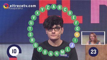 Ramiro estuvo muy cerca de llevarse el Rosco de Pasapalabra