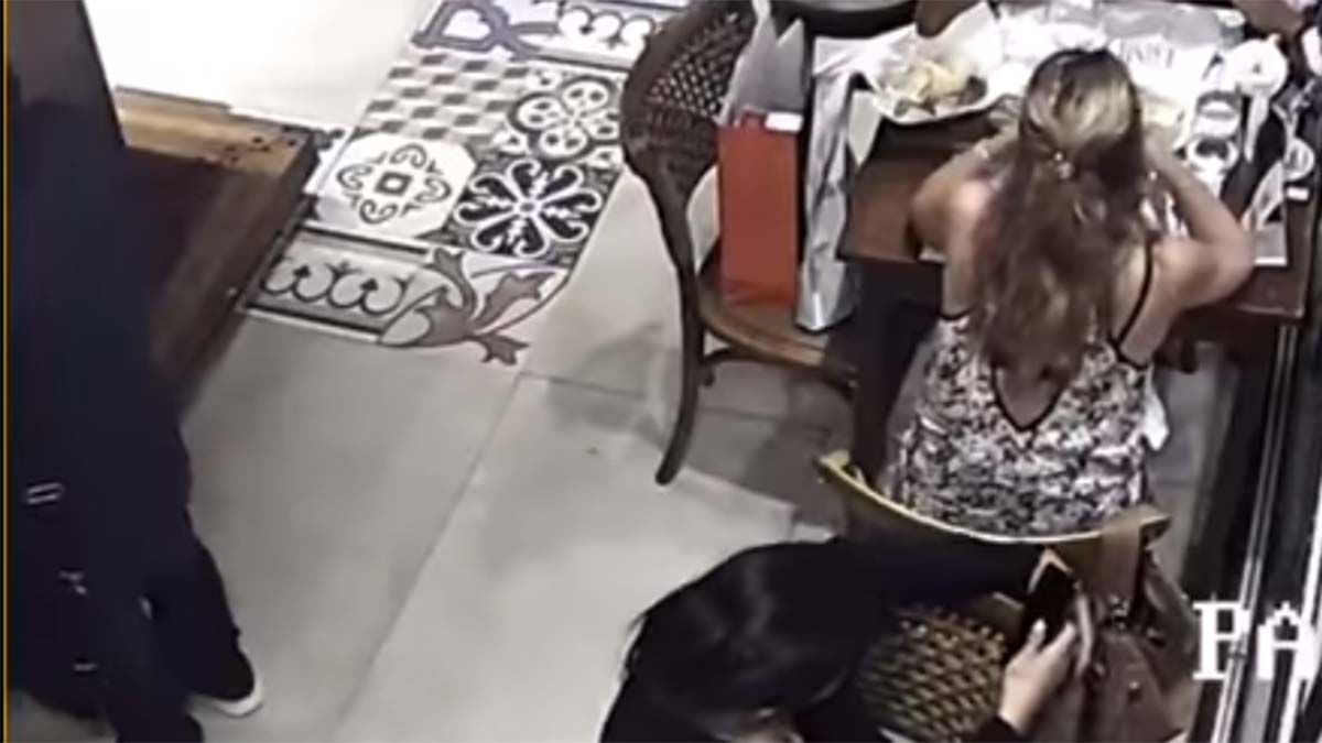 Video: así le robaron a una mujer en un conocido shopping de Mendoza