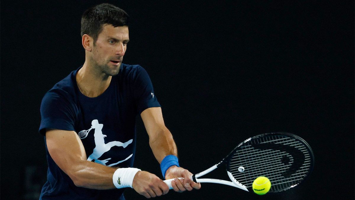 Djokovic sigue firmo con la idea de no vacunarse contra el Covid.