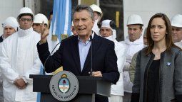 Macri vetó la ley antidespidos en un acto en Cresta Roja