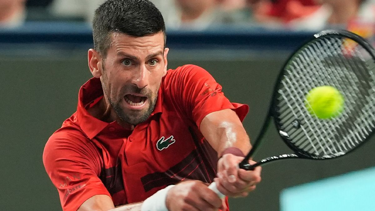 Mucho tuvo que batallar Nole para derrotar a Mensik y meterse en la semifinal del Masters de Shanghai, donde lo espera Taylor Fritz. Mucho tuvo que batallar Nole para derrotar a Mensik y meterse en la semifinal del Masters de Shanghai, donde lo espera Taylor Fritz.