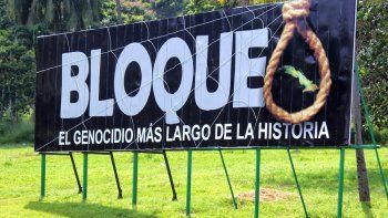 La Habana presentó su informe contra el bloqueo y denunció daños por 753 mil millones de dólares