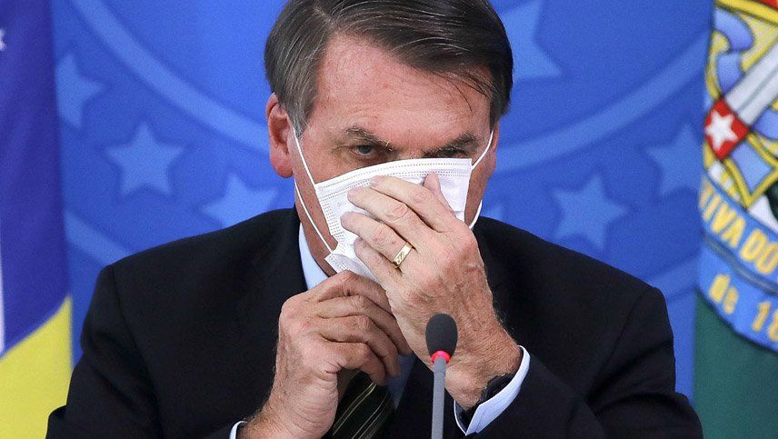 Repudio a Jair Bolsonaro que se quitó el barbijo y le sonrió a la prensa tras dar positivo de coronavirus