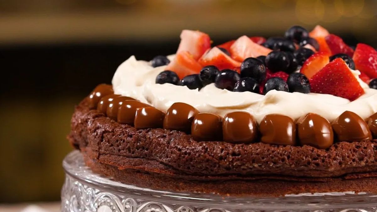 Torta brownie, una de las recetas más suaves y chocolatosas ideal para merendar.