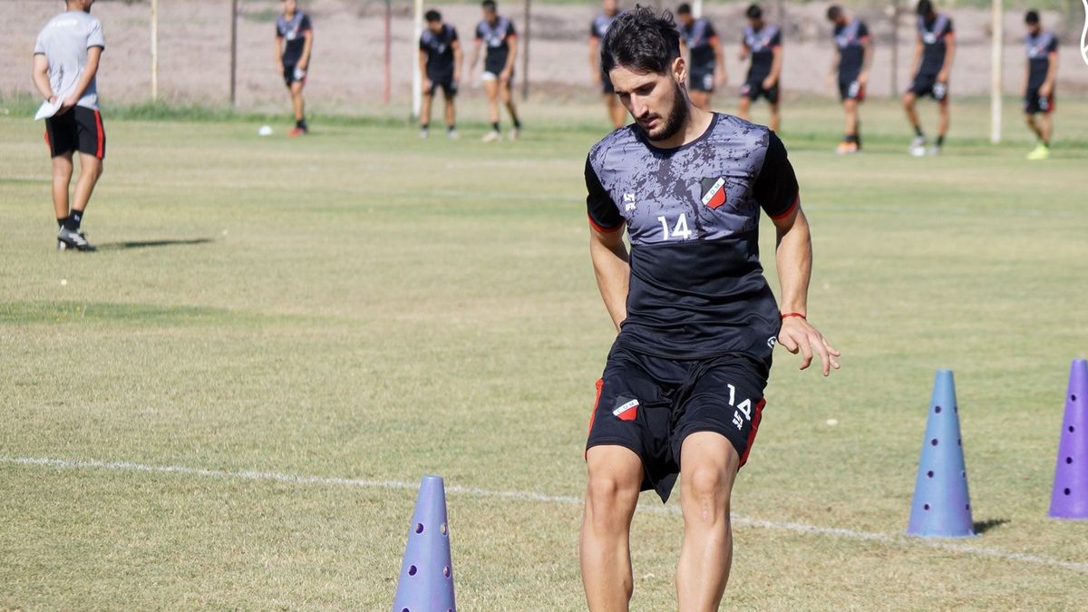 Luis García se siente feliz por el retorno de Matías Viguet a los entrenamientos.