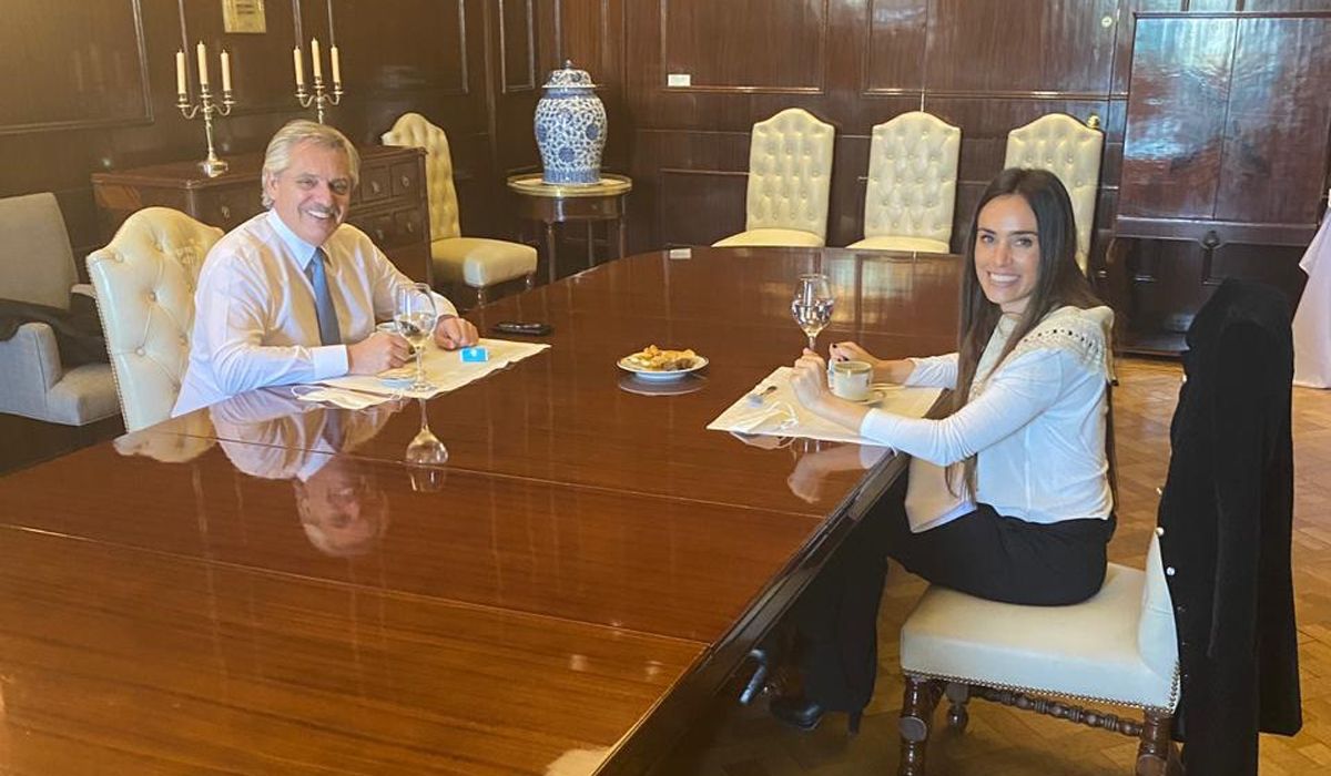 En 2021, en pandemia, Florencia Aise fue invitada por el entonces presidente Alberto Fernández a almorzar en Casa Rosada. En 2021, en pandemia, Florencia Aise fue invitada por el entonces presidente Alberto Fernández a almorzar en Casa Rosada.