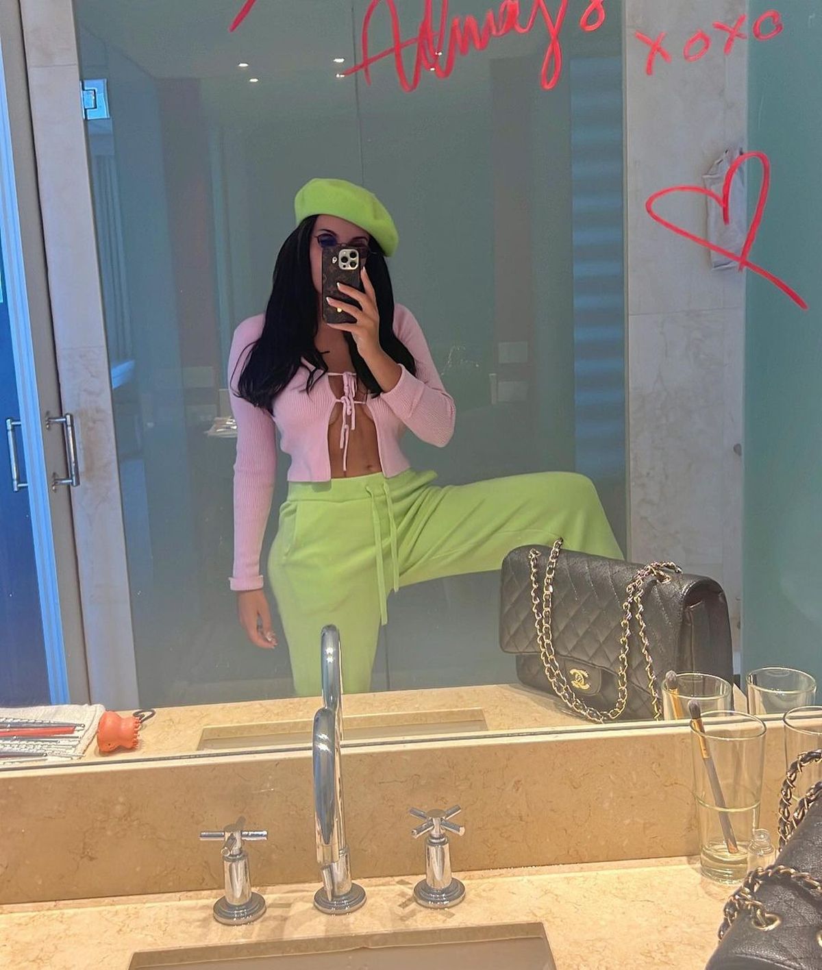 Charlotte Caniggia arrasó con su look más