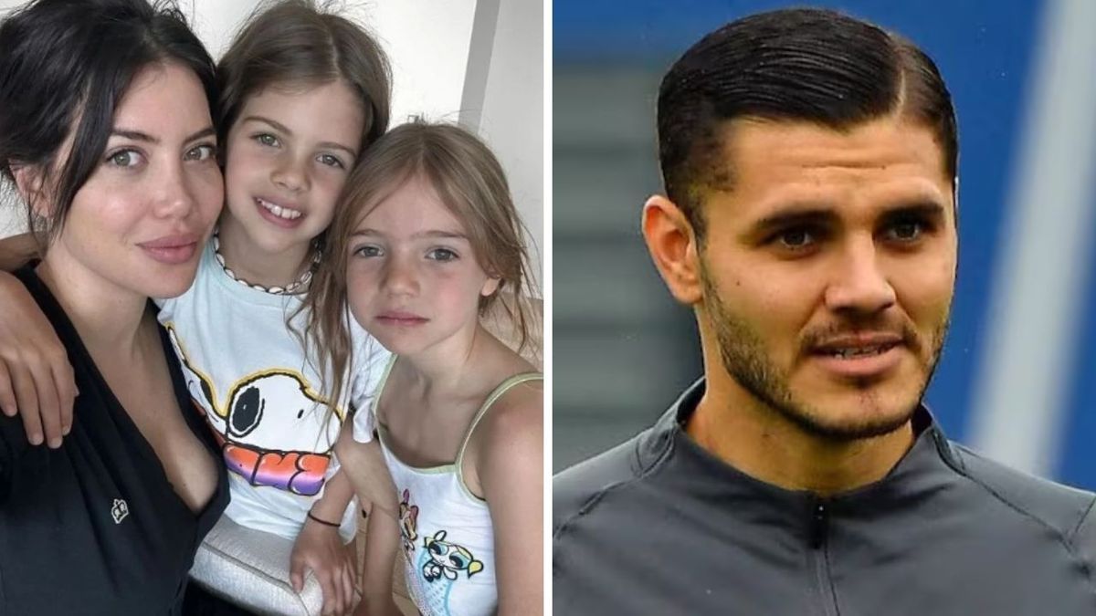 Mauro Icardi trató de gorda a Wanda Nara frente a sus hijas y se fue a Disney con la China Suárez.