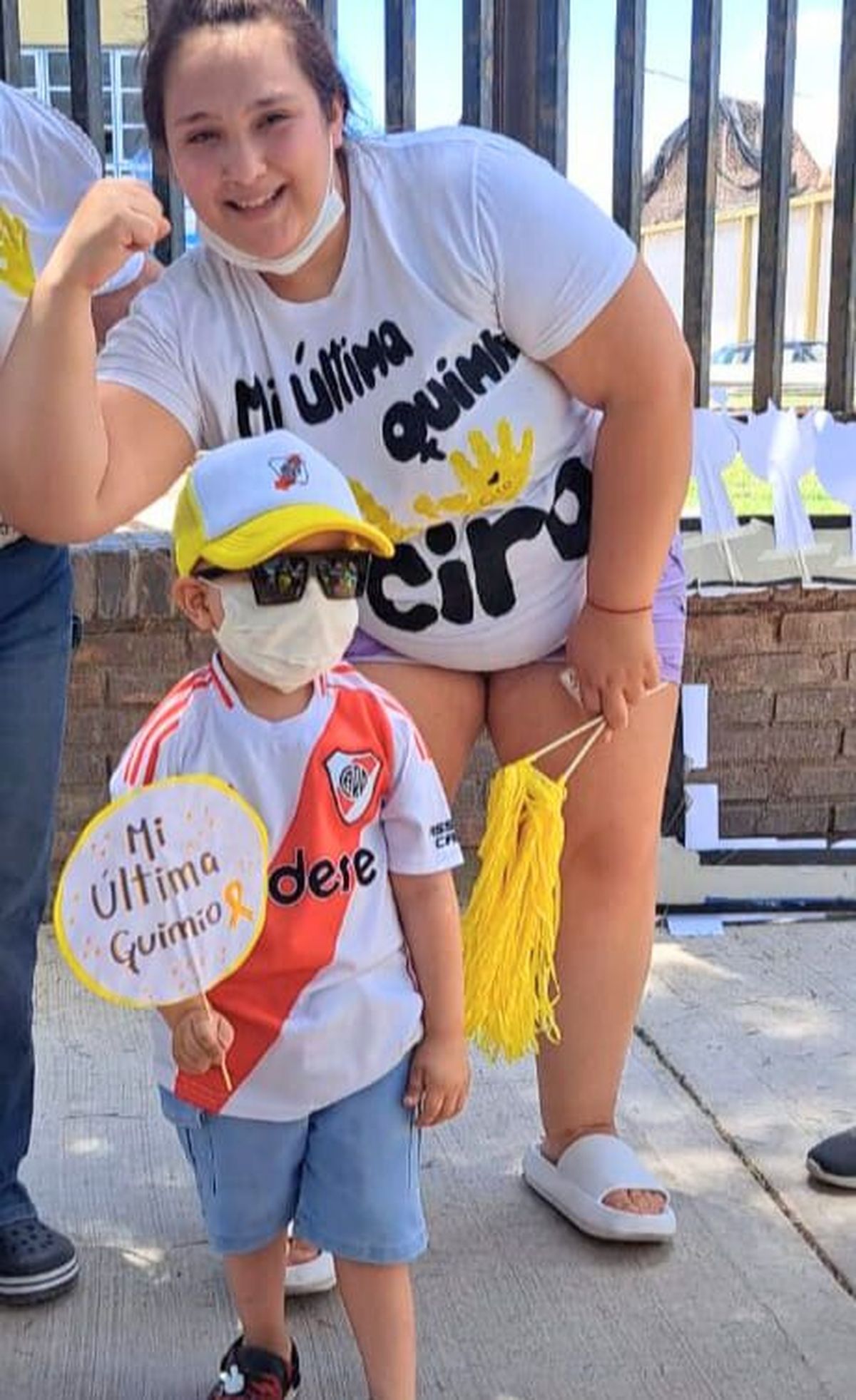 La última quimio y el festejo. Ciro, el guerrero que 