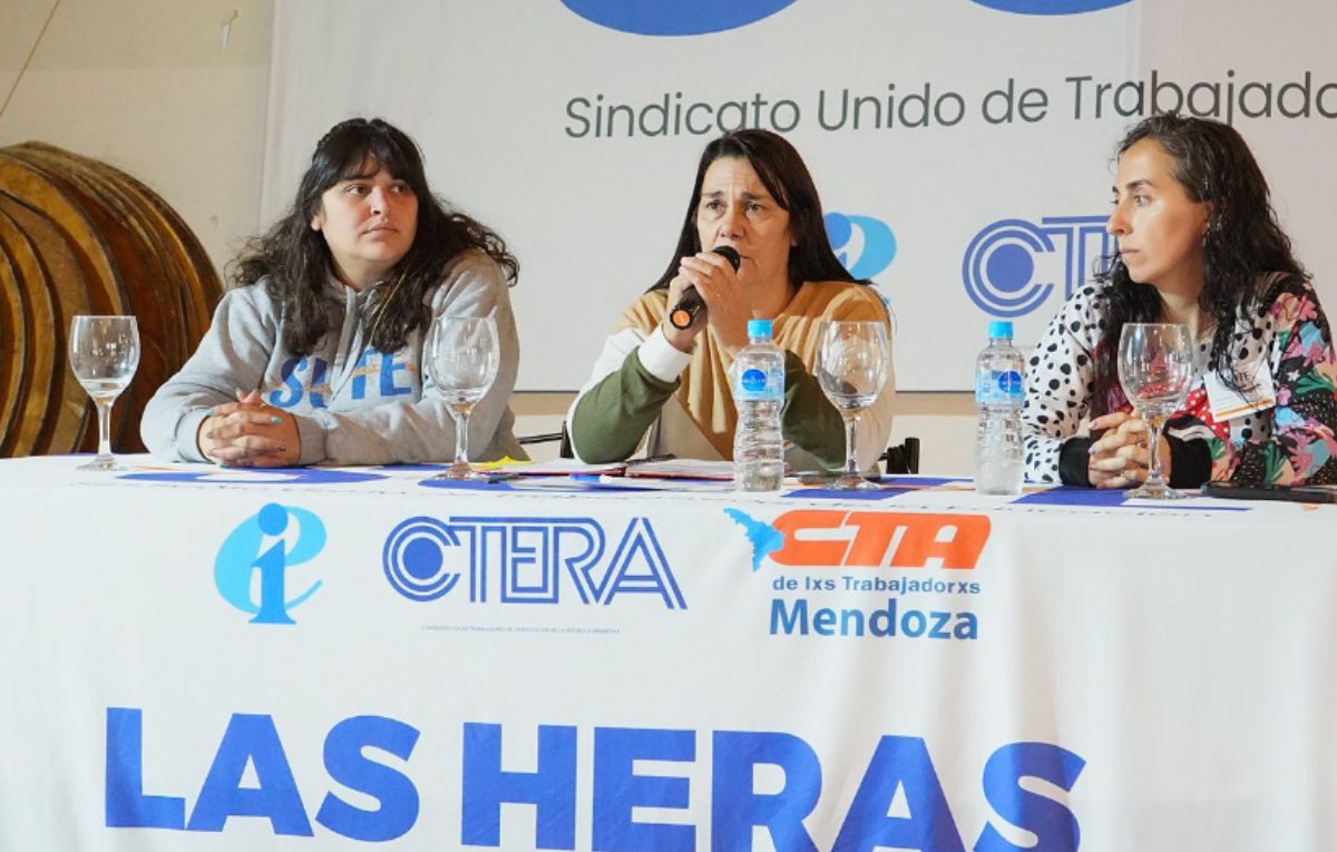 El SUTE realizó el plenario provincial en Las Heras.