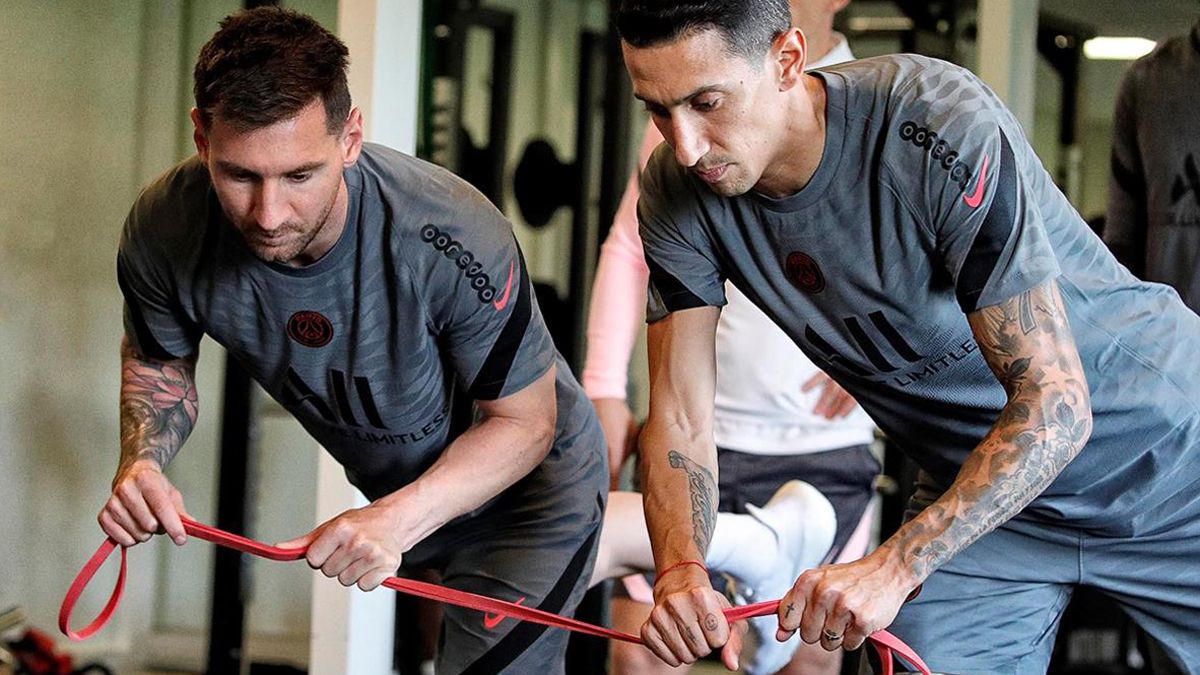 Lionel Messi y &Aacute;ngel Di Mar&iacute;a quieren volver a ganar la Champions League.